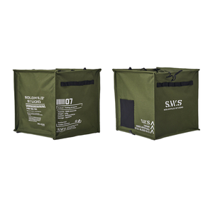 Outdoor Folding Garbage Can Camping Portable Equipment <b>Storage</b> <b>Box</b> Large Capacity Tactical <b>Storage</b> <b>Box</b> Bag - Product Image 1