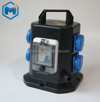 Boîte de distribution d'alimentation portable Manchange, nouveau style, étanche, industrielle, 16A 32A, norme européenne, boîte de distribution CEE