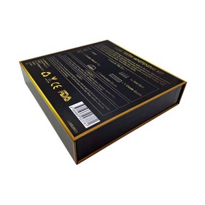 Vente en gros, diviseur en carton, couvercle à rabat, fermeture magnétique, ensemble d'outils <span class=keywords><strong>de</strong></span> blanchiment des <span class=keywords><strong>dents</strong></span>, boîte cadeau avec insertion en mousse - Product Image 4