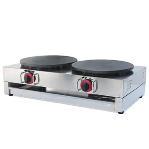 Commercial gas crepe maker crepe pan crepe maker pancake machine