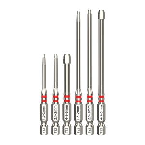 Embouts hexagonaux magnétiques à impact, embouts hexagonaux droits en forme de tour, embouts de tournevis de 65/100 mm de longueur H1.5-H6, directement de l'usine - Product Image 1