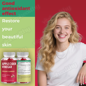 Gomitas de Vinagre de Sidra de Manzana Orgánicas Vitahealthy, Buen Precio, Populares, Halal, Sin Azúcar, Extracto Natural de Plantas, Quema Grasa, Adelgazantes - Product Image 4