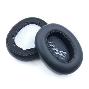 Coussinets d'oreille en cuir protéiné pour casques <span class=keywords><strong>JBL</strong></span> Live 650BTNC, 660NC, E65BTNC, Duet NC – Coussinets en mousse pour casques à <span class=keywords><strong>réduction</strong></span> <span class=keywords><strong>de</strong></span> <span class=keywords><strong>bruit</strong></span> - Product Image 2