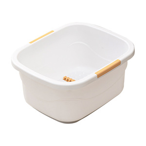Foot Bath Tub Rectangle Massage Function Thickened Plastic For Foot Soak With Roller And Acupressure Points - Product Image 2