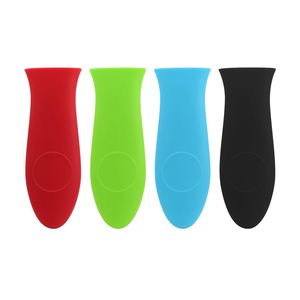 High-<b>Temperature</b> Resistant Thickened Silicone Pot Handle <b>Cover</b> for Cast Iron Pots and Frying Pans Non-Slip and Anti-Scalding - Product Image 1