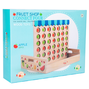 Jeu <span class=keywords><strong>d</strong></span>'échecs en bois pour enfants, éducation précoce, tridimensionnel, quatre <span class=keywords><strong>joueurs</strong></span> - un exercice pour les compétences de réflexion, jouet - Product Image 6