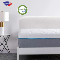 Günstige Kingsize-Matratze für Schlafzimmer, Maßgefertigte Box-Matratze mit Kühlfunktion, Natürlicher Latex und Memory-Schaum