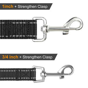 Venta al por mayor de fábrica, correa de perro de entrenamiento Premium reflectante de nailon, correas personalizadas de lujo para mascotas, correa para perro - Product Image 3