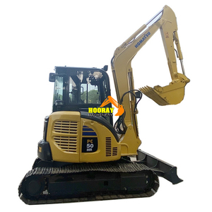 Miniexcavadora Usada Komatsu PC55MR-2 de 5.5 Toneladas con Motor EPA y Componentes Hidráulicos Originales de Japón - Product Image 1