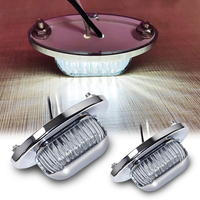Nouvelle lampe de plaque d'immatriculation de camion WTTG, IP67, LED haute puissance, matériau PC, universelle, adaptée aux voitures, bus, remorques, remplacement