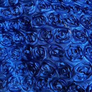 FS26 di lusso pieno stropicciato tessuto di raso in tinta unita blu rosso bara in tessuto per ornamento funebre - Product Image 1