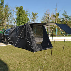 Tente de fourgonnette SUV pleine grandeur pour 6 personnes tente SUV de voiture auvent d'ombrage de hayon tente de <span class=keywords><strong>coffre</strong></span> de véhicule pour SUV ou fourgonnette pleine grandeur - Product Image 3