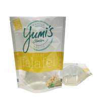 Sachet personnalisé imprimé en fibre de coco, lin et tournesol, anti-humidité, refermable, pour graines de citrouille perlées, chewing-gum et sushis