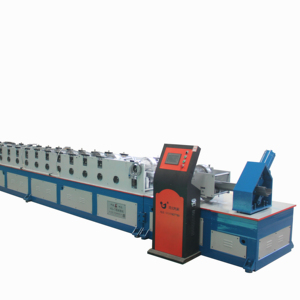 Automatische Blumenrahmen-Rollformmaschine Hochgeschwindigkeits-Kaltbiegeanlage für Leichtbau-Stahlprofile - Product Image 1