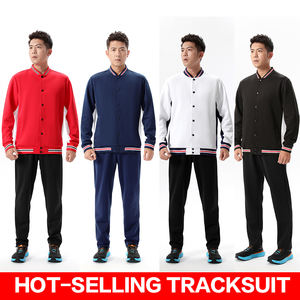 Unisex al aire libre transpirable otoño moda chaqueta al por mayor chaquetas Casual cremallera completa Color bloque estampado Chaquetas deportivas - Product Image 2