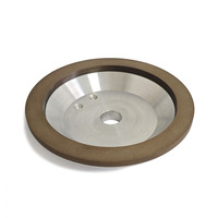 Meule diamantée à liant résineux 12A2 haute efficacité pour alésage, rainurage et polissage