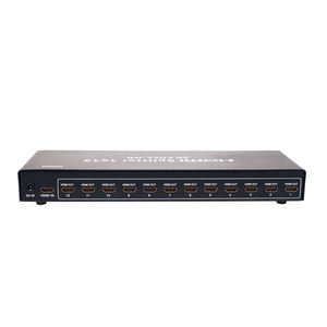 คุณภาพสูงโลหะ 12 พอร์ต <span class=keywords><strong>HDMI</strong></span> <span class=keywords><strong>splitter</strong></span> 1x12 way รองรับ 3D 1080 จุด <span class=keywords><strong>ethernet</strong></span> - Product Image 4