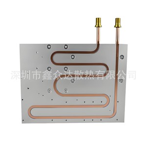 แผ่นระบายความร้อน Xinzhongda รุ่น GL ซีรีส์ อลูมิเนียมอัลลอยด์แบบฝังท่อแนวนอนสำหรับงานอุตสาหกรรม - Product Image 3