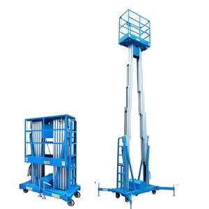 Elevador Eléctrico Hidráulico de 6m 8m 10m 12m 14m de un Solo Mástil de Aleación de Aluminio, Elevador de una Persona, Elevador de Doble Mástil <span class=keywords><strong>Vertical</strong></span> - Product Image 6