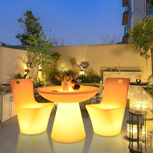 <span class=keywords><strong>Canapé</strong></span> LED Lumineux Moderne pour <span class=keywords><strong>Jardin</strong></span>, Couleurs Changeantes, Éclairé, Étanche, Anti-UV, Recyclable, <span class=keywords><strong>en</strong></span> PE Écologique et Durable pour Aménagement Paysager - Product Image 6