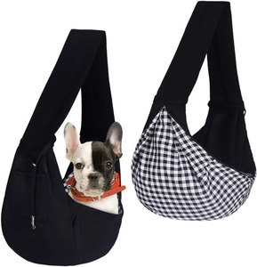 Muestra gratuita: Mochila transportadora ajustable para gatos y perros, bolsa de viaje con patas hacia afuera, transportadora frontal para mascotas, mochila tipo sling para cachorros - Product Image 1