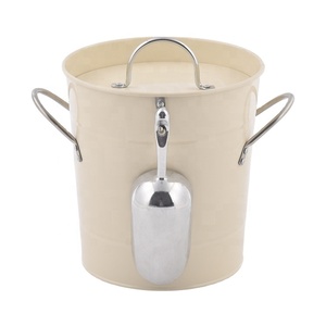 <span class=keywords><strong>2025</strong></span> New Arrival bán buôn 3L tinplate cổ điển <span class=keywords><strong>Ice</strong></span> <span class=keywords><strong>Bucket</strong></span> Bar bia barware rượu vang Cooler xô với Scoop và nắp - Product Image 1