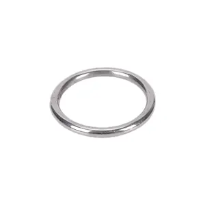 Factory Custom Size Metal 304 Ring Welding Round Ring Stainless Steel O Rings