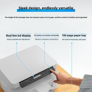 Pour <span class=keywords><strong>imprimante</strong></span> <span class=keywords><strong>laser</strong></span> A4 tout-en-un HP 115W <span class=keywords><strong>noir</strong></span> <span class=keywords><strong>et</strong></span> <span class=keywords><strong>blanc</strong></span> copie <span class=keywords><strong>et</strong></span> numérisation avec USB petit bureau à domicile convivial - Product Image 2
