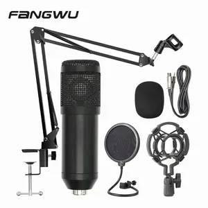 New Design Broadcast Kit Professional Recording Microphone Stand Condenser Bm 800 Microphones