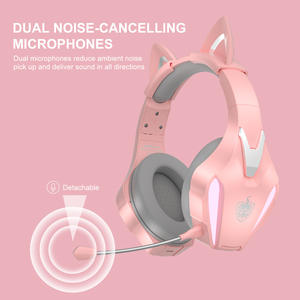 PHOINIKAS Q5S <span class=keywords><strong>Casque</strong></span> de jeu <span class=keywords><strong>avec</strong></span> <span class=keywords><strong>micro</strong></span> lumière LED sur l'oreille <span class=keywords><strong>Casque</strong></span> filaire pour jeu PC - Product Image 3