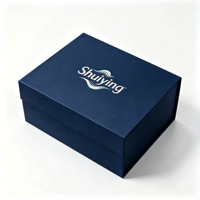 Boîte en carton rigide pliable magnétique, boîte cadeau en carton rigide pliable avec logo personnalisé pour vêtements de mode