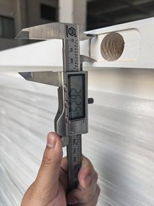 USA kho gỗ rắn đồng bằng màu trắng cao cấp đơn giản cách âm nội thất Shaker cửa cho nhà ở - Product Image 4