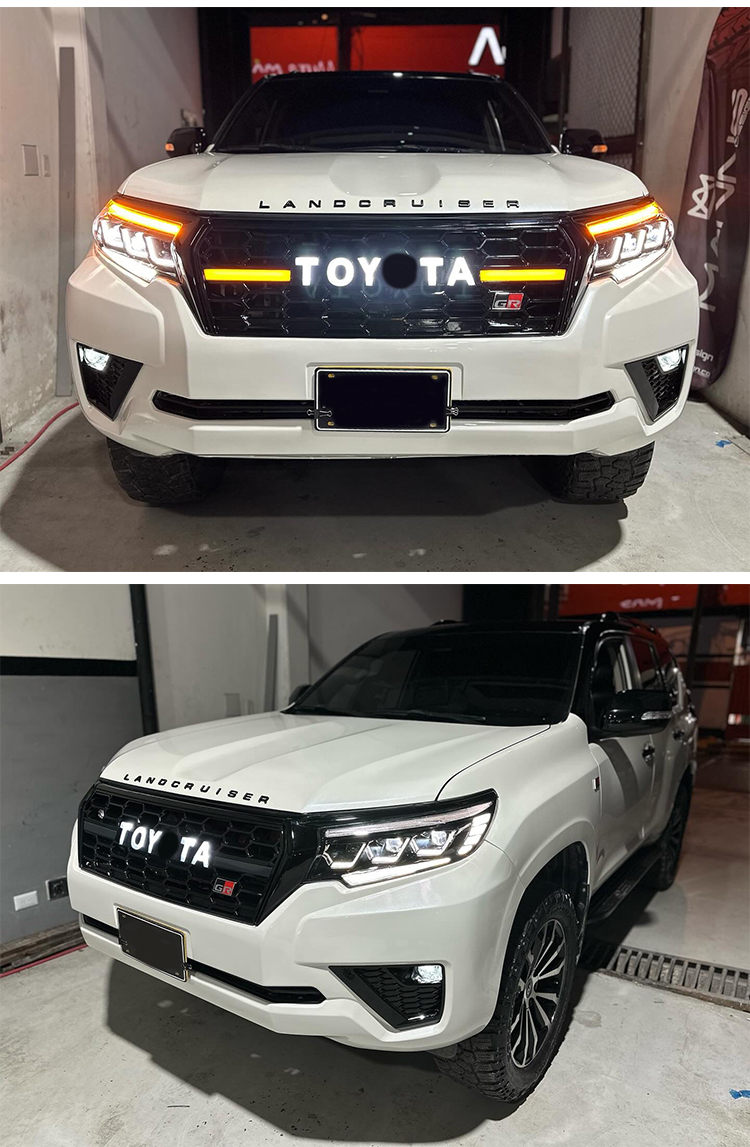 ランドクルーザープラド150フロントグリルライト付き| Alibaba.com