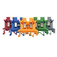 Bloc de jonction de rail DIN de type UK2.5B, connecteur universel UK-2.5N, pièces en cuivre pur, 2,5 mm², OEM ODM