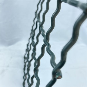 Maille métallique ondulée en acier inoxydable tissée pour filtration et écrans miniers / Maille métallique ondulée en acier à haute teneur en carbone - Product Image 5