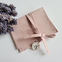 Pochettes à bijoux en velours Offre Spéciale avec logo personnalisé sacs-cadeaux en microfibre et daim pour bagues d'emballage