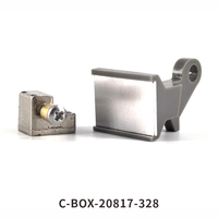 ZSTC C-BOX. . Poignée d'extraction forme trapèze, Type 1, inférieure, noire 20817-329 20817-330 20817-327 20817-328
