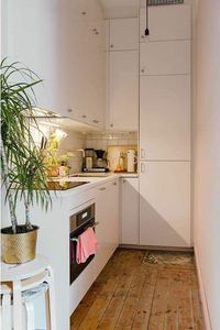 ชุดตู้ครัวหรูหรา สีฟ้าอบอุ่น เหมาะกับพื้นที่ขนาดใหญ่ พร้อมเครื่องใช้ไฟฟ้าในตัว เคาน์เตอร์หินอ่อน ชุดตู้ครัวครบชุด ปรับแต่งได้ - Product Image 6