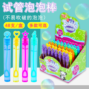 <b>Bubble</b> Water Test Tube <b>Bubble</b> <b>Wands</b> 10Cm 48Pcs For Kids Outdoor Play - Product Image 1