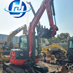 <span class=keywords><strong>Excavator</strong></span> Mini Bekas Kubota U55-4 Merah Jepang, <span class=keywords><strong>Excavator</strong></span> Kubota U55 5-ton, U48, U40, U35, KX155 <span class=keywords><strong>Excavator</strong></span> Kubota U55 Kecil Bekas untuk Dijual - Product Image 1
