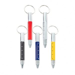 Mini Bolígrafo Multifuncional 6 en 1 de Lujo con Logotipo, Bolígrafos Metálicos Personalizados, Adecuado para Regalos Corporativos - Product Image 2