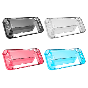 Vente en Gros Usine Coque en Plastique Ultra-fine Transparente Housse de Protection avec Support pour Accessoires Nintendo Switch OLED - Product Image 2