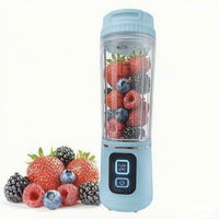 Mixeur USB portable, presse-agrumes électrique de voyage avec écran tactile, affichage de la batterie, mini-mixeur intelligent