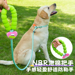 New cross-border pet leash for small and medium-sized dogs with <b>sponge</b> <b>handle</b>, dopamine dog leash manufacturer, in stock. - Product Image 2