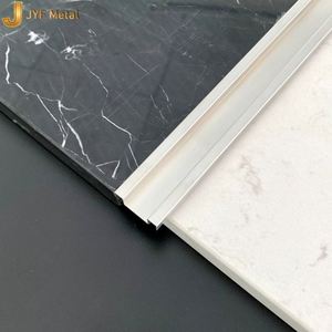 EX557 Profilé décoratif moderne en acier inoxydable, étanche et durable, sur mesure pour les bords de carrelage dans les projets d'ingénierie intérieure - Product Image 6