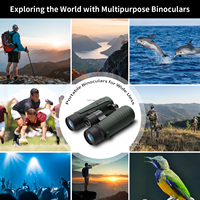 D 10X grossissement monoculaire Sport de plein air HD télescope binoculaire professionnel portée thermique d'observation des oiseaux