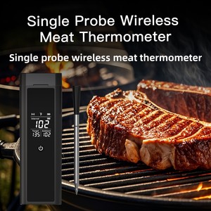 Thermomètre intelligent <span class=keywords><strong>sans</strong></span> <span class=keywords><strong>fil</strong></span> <span class=keywords><strong>Bluetooth</strong></span> 2025 pour barbecue et <span class=keywords><strong>viande</strong></span> avec application pour cuisine et four, en acier inoxydable 304, plage de -10°C à 100°C - Product Image 2