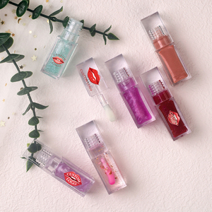 Aceite Labial Vegano Hidratante y Voluminizador al por Mayor, Brillo Labial con Cambio de Color y Sabor a Frutas, Aceite Labial con Tinte Brillante de Marca Privada - Product Image 1
