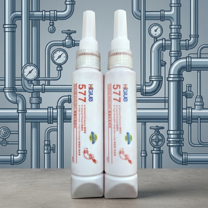 HiGlue 577 Mastic anaérobie thixotrope résistant à la contamination pour le verrouillage et l'<span class=keywords><strong>étanchéité</strong></span> des raccords et des filetages métalliques - Product Image 1