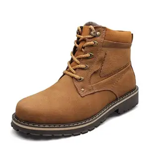 OEM ODM Botas de Mujer klassischen Stil niedlichen Echt leder Kinder Winters tiefel wasserdichte Babys chuhe Schneeschuhe